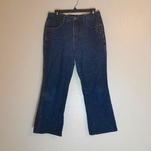Life Energy Intelligent Women’s Blue Jeans Denim Straight Leg Size 13 Pre-owned